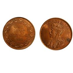 1918 Canada Large Cent-ACGMS66RB