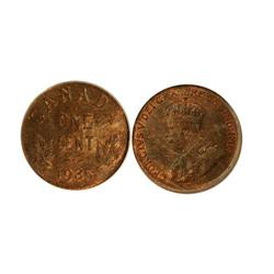 1935 Canada Small Cent-ICGMS65RB