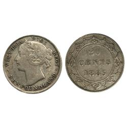 1885 Newfoundland Twenty Cents-ICCSF15