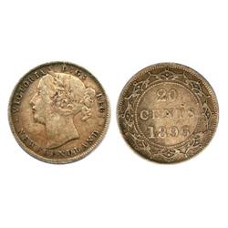 1896 Newfoundland Twenty Cent-ICCSVF20