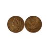 Image 1 : 1878s Lib USA $10 Gold-EF45