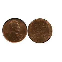 1911S USA One Cent-ANACSMS65RB