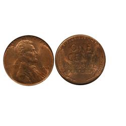 1914 USA One Cent-NGCMS65Red