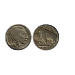 1918-D USA 5 cent-Fine