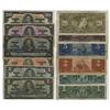 Image 1 : 1937 Bank of Canada $1,2,5,10, $20-VG/aEF