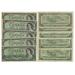 1954 Bank of Canada *1's-VG/aVF