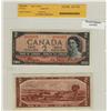 Image 1 : 1954 Bank of Canada $2 Devil Face-CCGSAU50
