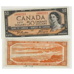 1954 Bank of Canada $50 - EF/AU