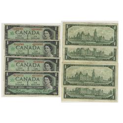 1967 Bank of Canada *$1.00's-VG/F