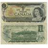 Image 1 : 1973 Bank of Canada $1 Radar-VG