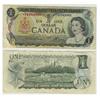 Image 1 : 1973 Bank of Canada *FB $1-Fine