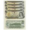 Image 1 : 1973 Bank of Canada $1 Sequence-Unc
