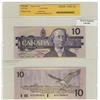 Image 1 : 1989 Bank of Canada $10-CCGSUnc63