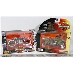 SEALED 2 MAISTO HARLEY DAVIDSON