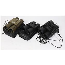 SET OF 3 MINI BINOCULARS SMITH