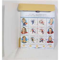 CAN POST COMMEMORATIVE NHL 50TH ANNIV STAMP SHEET