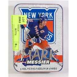 SEALED MARK MESSIER ALL METAL COLLECTOR CARDS