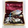 Image 1 : JEWELRY CASE WITH CONTENTS