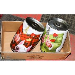 2 COLLECTIBLE DON CHERRY BUBBA KEGS