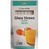 Image 1 : BOX OF 20 NEW HEIM & ELDA REUSABLE GLASS STRAWS WI