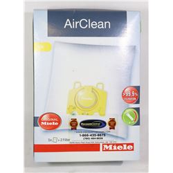 MIELE AIR CLEAN BOX OF FILTERS