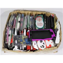FLAT OF PHONE CASES