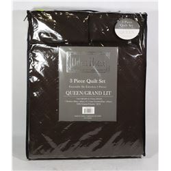 NEW URBAN HOME 3PC QUEEN SIZE QUILT SET