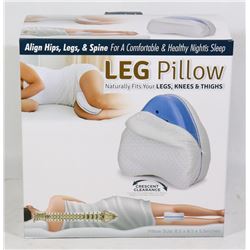 NEW LEG PILLOW: ALIGNS HIPS, LEGS, & SPINE