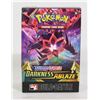 Image 1 : POKEMON DARKENS ABLAZE BOX WITH CARDS