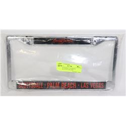 SEALED BARRETT-JACKSON LICENSE PLATE HOLDER