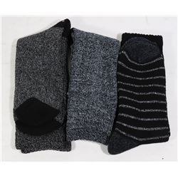 3 PAIRS OF PREMIUM QUALITY HEAVY SOCKS SIZE 7-11