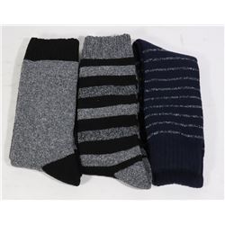 3 PAIRS OF PREMIUM QUALITY HEAVY SOCKS SIZE 7-11