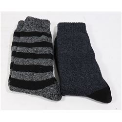 2 PAIRS OF PREMIUM QUALITY HEAVY SOCKS SIZE 7-11