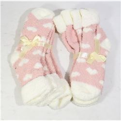 PAIR OF 4 LADIES COZY SOCKS