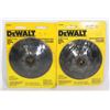 Image 1 : DEWALT RUBBER BACKING PAD PAIR