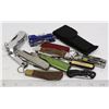 Image 1 : BAG OF ASSORTED POCKET KNIVES INCL MULTI TOOL