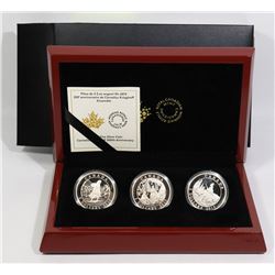 2015 SILVER 2.24oz ASW 3 COIN RCM SET