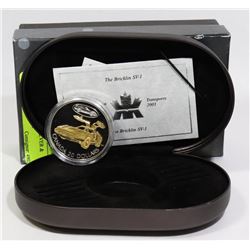 ROYAL CAN. MINT $20 SILVER & GOLD BRICKLIN COIN