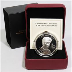 2011 SILVER CANADA $15 PRINCE HENRY COIN