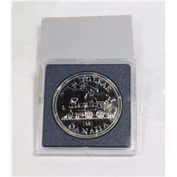 1981 SILVER CANADA $1 SP COIN IN CASE