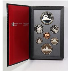 1986 SILVER CANADA DOUBLE DOLLAR PR SET