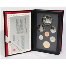 1989 SILVER CANADA DOUBLE DOLLAR PR SET