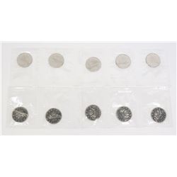 1968/69 X10 RCM SEALED CANADA $1 COINS