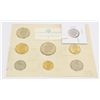 Image 1 : 1978 X8 PIECE GREEK COIN SET IN HOLDER