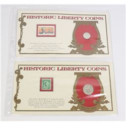 1928/44 SILVER USA COINS AND STAMP SETS