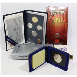X3 CANADA MINT COINS AND COIN SET