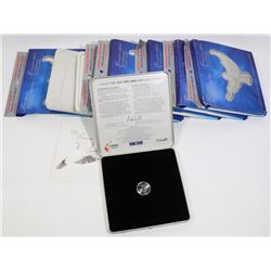 1999 MILLENNIUM DOVE MEDALS X9 CASES