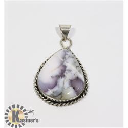 #33-DENTRITIC OPAL PENDANT