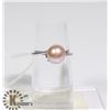 Image 2 : #159-FRESH WATER PEARL RING SIZE 7.5