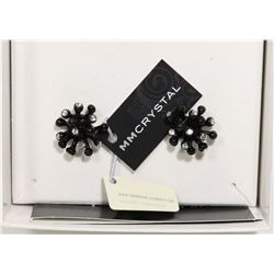 NEW MCI CRYSTAL EARRINGS W/SWAROVSKI ELEMENTS